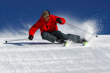 Mt Hotham Skiier